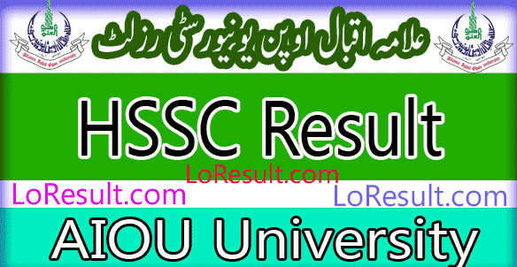 AIOU HSSC FSC I.com ICS autumn result 2025