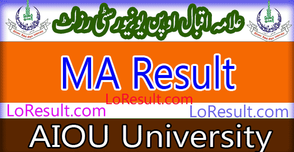 AIOU MA, MSC, M.Ed Bechalor spring result 2025